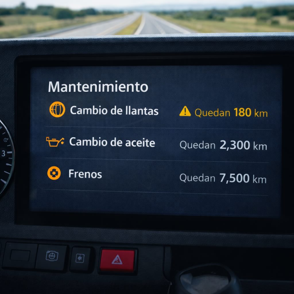 Mantenimiento para unidades de transporte